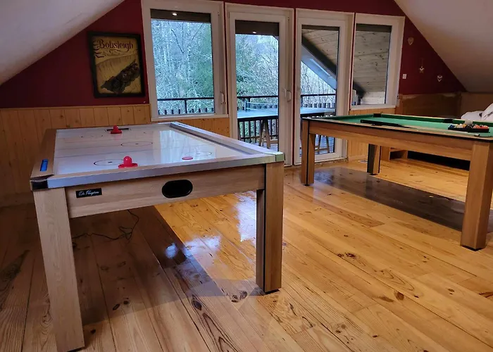 Prázdninový dům Le Familial Avec Spa, Sauna Salle De Jeux *